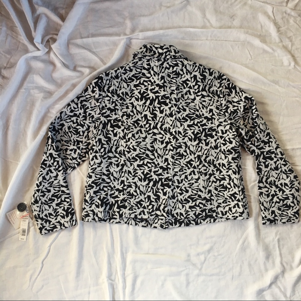 Croft & Barrow petite large top blazer jacket NWT - Picture 6 of 8